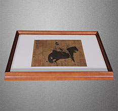 湖南书画装裱配框服务案例